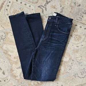 Abercrombie & Fitch Super Skinny High Rise size 26 Women's Dark Blue Jeans
